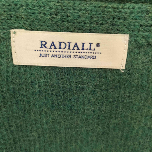 ラディアル RADIALL ERCOL CARDIGAN SWEATER L/S モヘヤ混 シャギーニット カーディガン メンズ  L